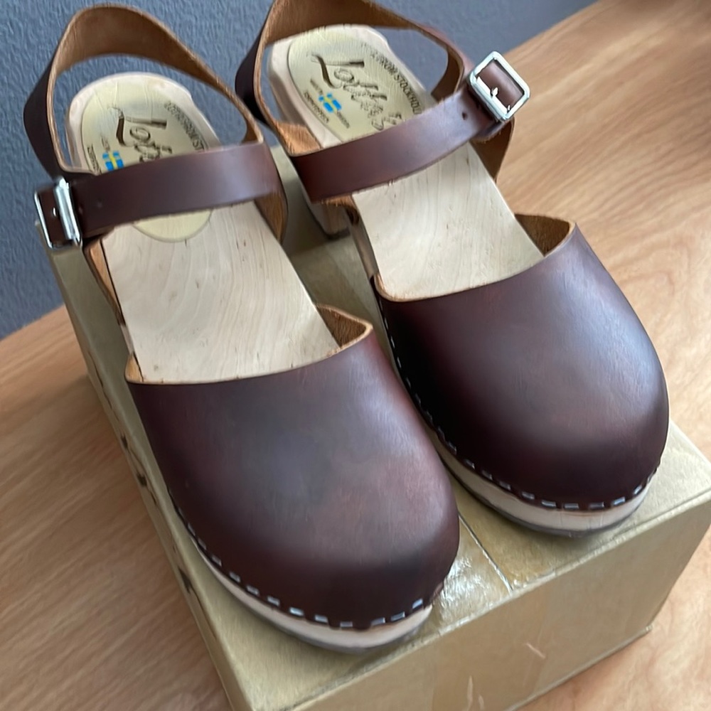 Lotta From Stockholm Highwood Clog Mary Janes size 40